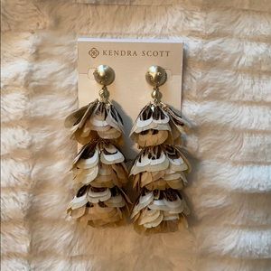 Kendra Scott Lenni Feather Earrings